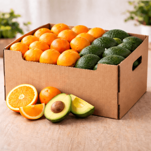 Cajas mixta - 7 Kg Naranjas + 3 Kg Aguacates